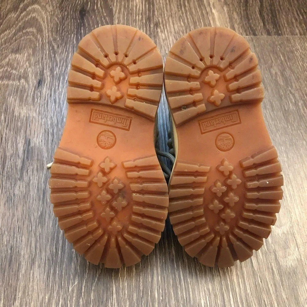 Timberland Cream Waterproof Hiking Boots